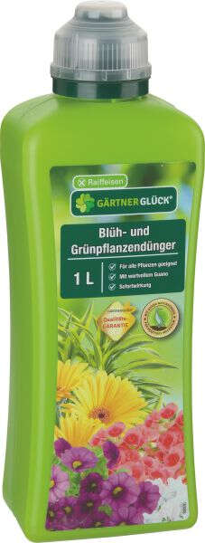 GÄRTNERGLÜCK Blüh- und Grünpflanzendünger